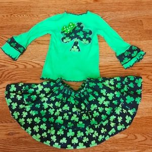 2T St. Patrick's day outfit